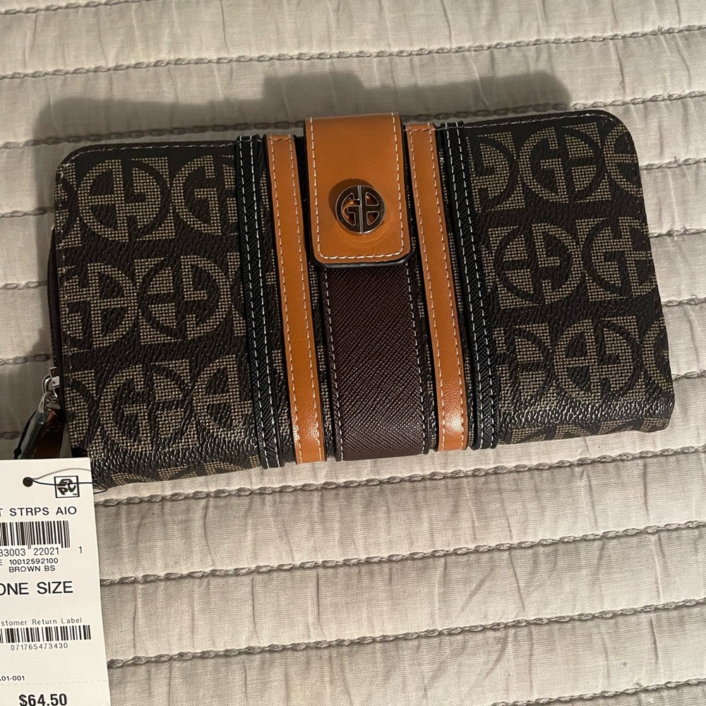 Giani Bernini Elegant Brown Wallet